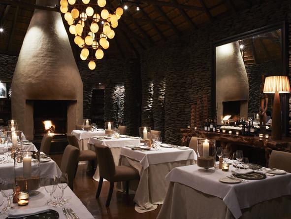 Singita Boulders Lodge - Restaurant 